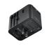 ACEFAST Z8 PD 45W GaN Charger – 3 USB-C + 2 USB-A Multifunctional International Travel Adapter - Black